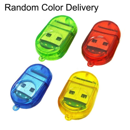 30 PCS Firefly Shape USB 2.0 TF Card Reader, Random Color Delivery