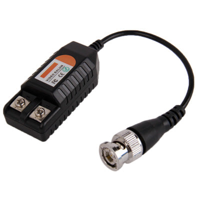 1 CH Passive Video Balun, Super Anti-Jamming Capability, Passive Video Balun