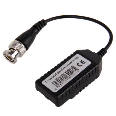 1 CH Passive Video Balun, Super Anti-Jamming Capability, Passive Video Balun