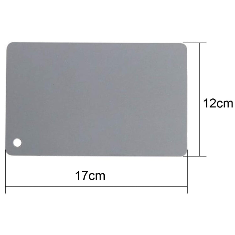3 in 1 Black White Gray Balance Card / Digital Gray Card with Strap, Works with Any Digital Camera, File Form: RAW and JPEG, Size: 17.5cm x 12cm, Size: 17.5cm x 12cm