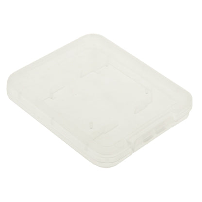 100Pcs Transparent Plastic Storage Card Box for Secure Digital Memory Card / SD Card, SD Card