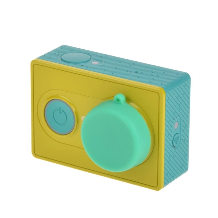 Silicone Lens Cap for Xiaomi Yi / GoPro Hero4 / 3+ / 3, Green