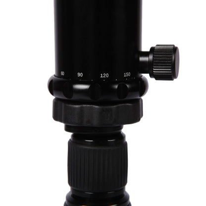 Triopo MT-2805C Adjustable Portable Aluminum Tripod with NB-2S Ball Head for Canon Nikon Sony DSLR Camera, MT-2805C (Black), MT-2805C (Gold)