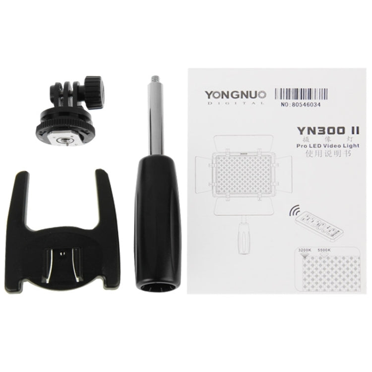YONGNUO YN300 II LED Video Camera Light Color Temperature Adjustable Dimming, YN300 II