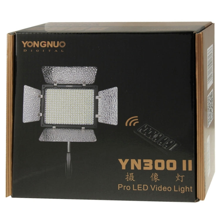 YONGNUO YN300 II LED Video Camera Light Color Temperature Adjustable Dimming, YN300 II