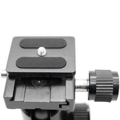 RUBY 005H Aluminium Magnesium Alloy Tripod Ball Head with Quick Release Plate Adapter, Aluminium