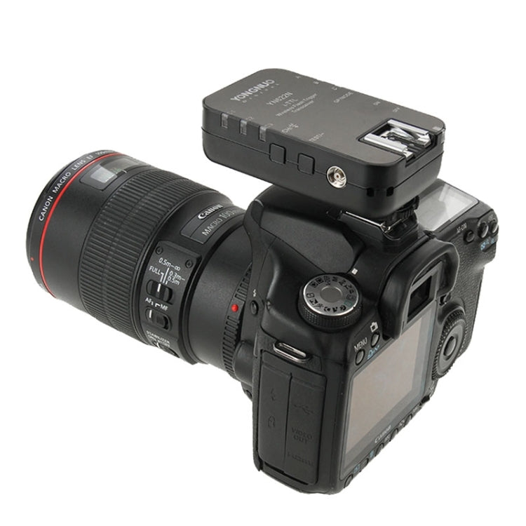 YONGNUO YN622C-KIT E-TTL Wireless Flash Trigger Controller + Transceiver Kit for Canon Camera, for Canon