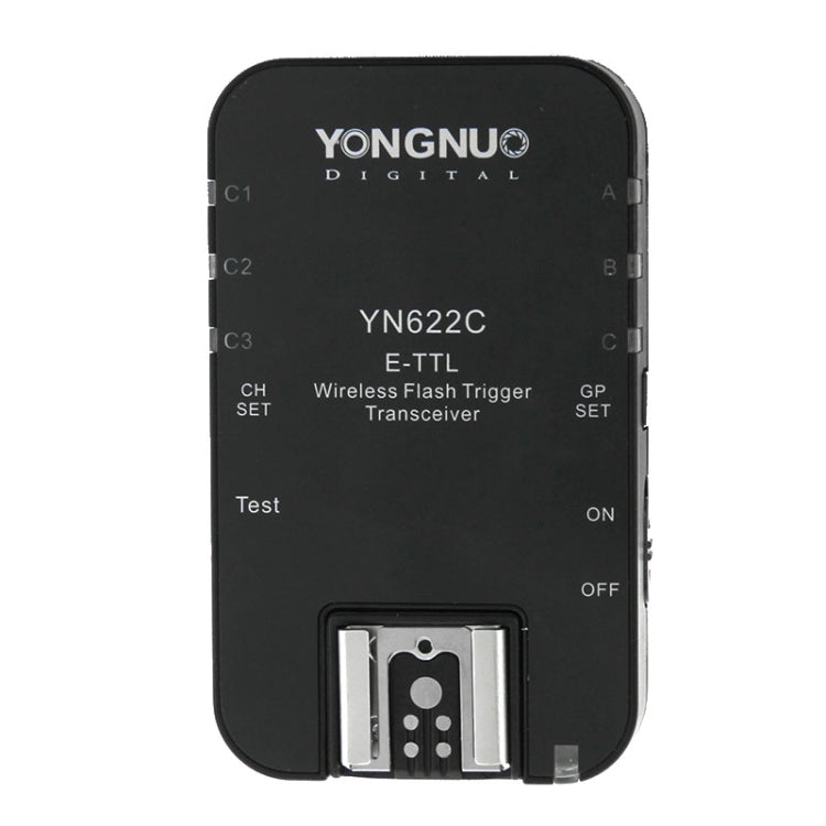 YONGNUO YN622C-KIT E-TTL Wireless Flash Trigger Controller + Transceiver Kit for Canon Camera, for Canon
