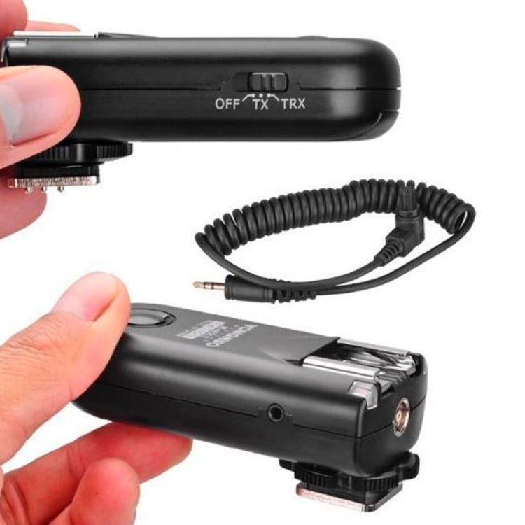 2 PCS YONGNUO RF603N II FSK 2.4GHz Wireless Flash Trigger with N1 Shutter Connecting Cable, RF603N II