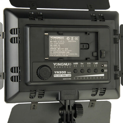 YONGNUO 300 LEDs Pro LED Studio Video Light for Canon / Nikon / Sony Camcorder DSLR (YN300), YN300