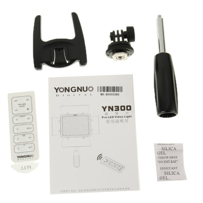 YONGNUO 300 LEDs Pro LED Studio Video Light for Canon / Nikon / Sony Camcorder DSLR (YN300), YN300
