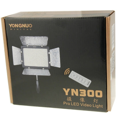 YONGNUO 300 LEDs Pro LED Studio Video Light for Canon / Nikon / Sony Camcorder DSLR (YN300), YN300