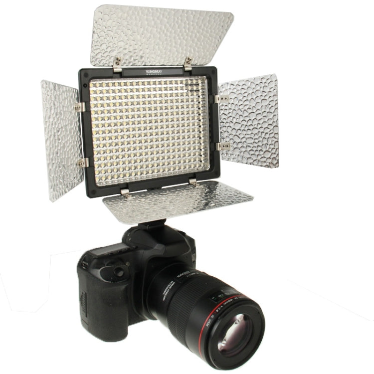 YONGNUO 300 LEDs Pro LED Studio Video Light for Canon / Nikon / Sony Camcorder DSLR (YN300), YN300
