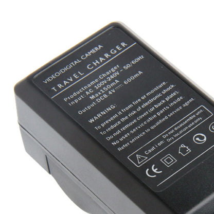 2 in 1 Digital Camera Battery Travel & Car Charger for Panasonic Lumix DMC-LF1 (DMW-BCN10 Battery), BCN10
