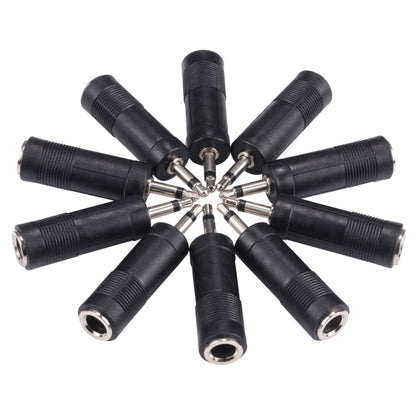 3.5mm Male to 6.35mm Female Mono Sound Converters Adapters (100 Pcs in One Package, the Price is for 100 Pcs)