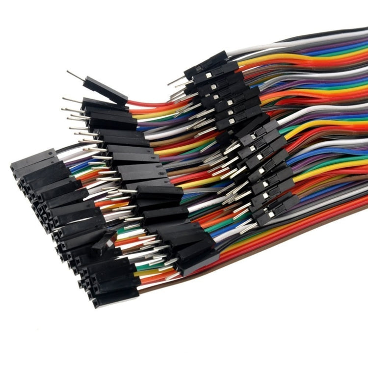 40 PCs Breadboard Male to Male / Male to Female / Female to Female Jumper Cable (120 PCs per package), Male to Male (40 PCS)