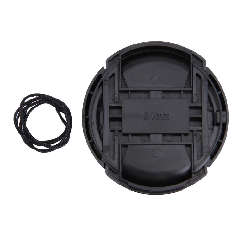67mm Center Pinch Camera Lens Cap, 67mm