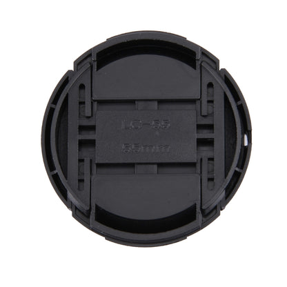 55mm Center Pinch Camera Lens Cap, 55mm