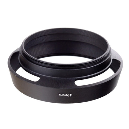 49mm Metal Vented Lens Hood for Leica, 49mm