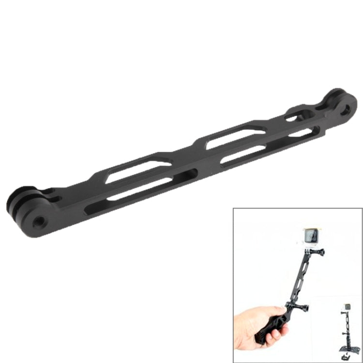 TMC CNC Aluminum Extender for GoPro, Insta360, DJI and Other Action Cameras, Length: 16cm, Length: 16cm(Black)