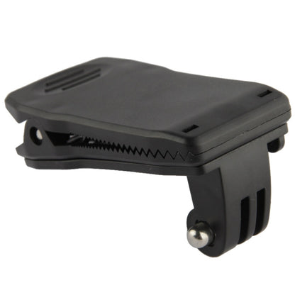 360 Degree Rotation Backpack Rec-Mounts Clip Clamp Mount for GoPro, Insta360, DJI and Other Action Cameras, Rec-Mounts Clip (Black)