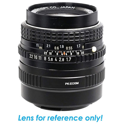 PK-EOS M Lens Mount Stepping Ring, For Canon EOS