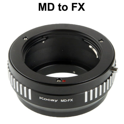 MD Lens to FX Lens Mount Stepping Ring, For Fuji FX