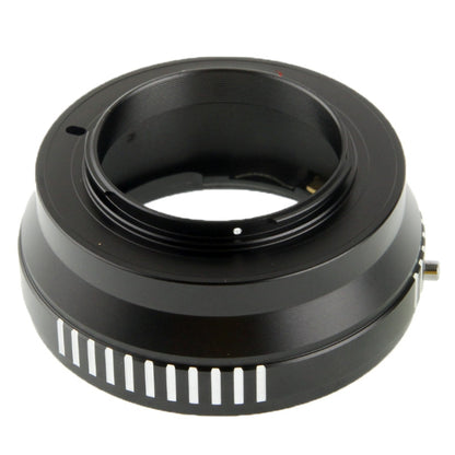 MD Lens to M4/3 Lens Mount Stepping Ring, For Olympus M4/3 (Black)