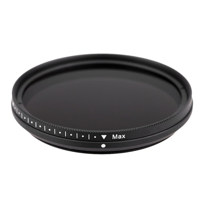 52mm ND Fader Neutral Density Adjustable Variable Filter ND 2 to ND 400 Filter, 52mm
