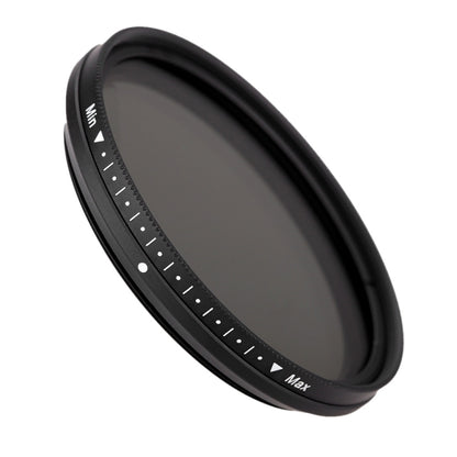 52mm ND Fader Neutral Density Adjustable Variable Filter ND 2 to ND 400 Filter, 52mm