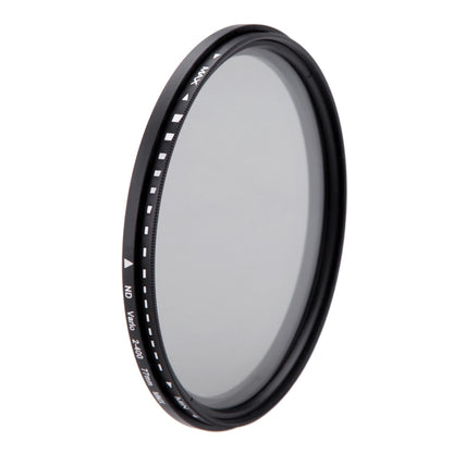 77mm ND Fader Neutral Density Adjustable Variable Filter ND 2 to ND 400 Filter, 77mm