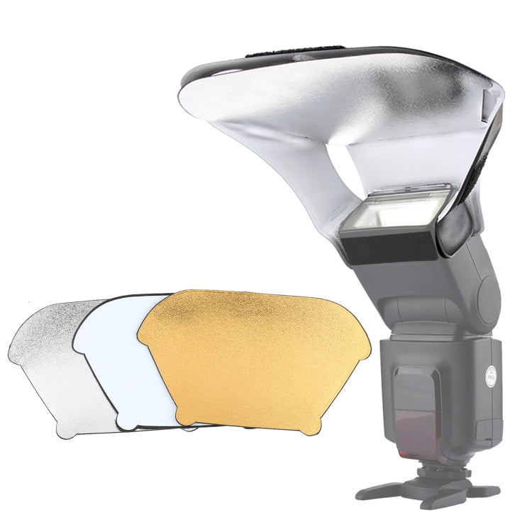 FB-20 Universal Camera Top Flash Light Speedlite Bounce Focus Flash Diffuser, FB-20