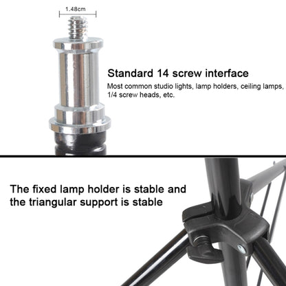 68cm-200cm Height Professional Photography Aluminum Lighting Stand for Studio Flash Light