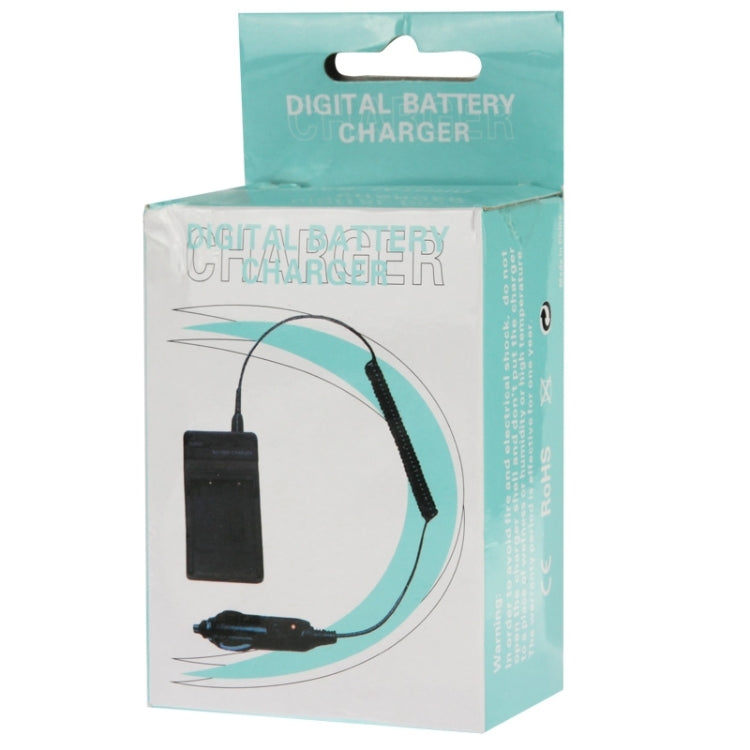 Dual Digital Camera Battery Charger for SJ4000, SJ5000, SJ6000, M10, Car Battery Charger