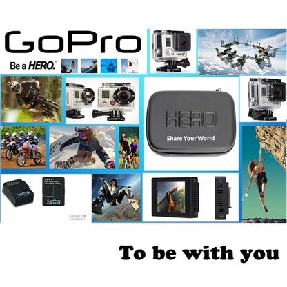 Shockproof Waterproof Portable Travel Case for GoPro, Insta360, DJI and Other Action Cameras Accessories, Size: 32cm x 22cm x 7cm, Size: 32cm x 22cm x 7cm