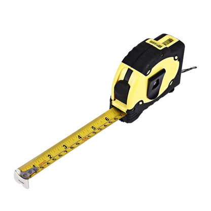 Laser Level with Tape Measure Pro (25 feet) & Belt Clip / Can be Attached to Tripod