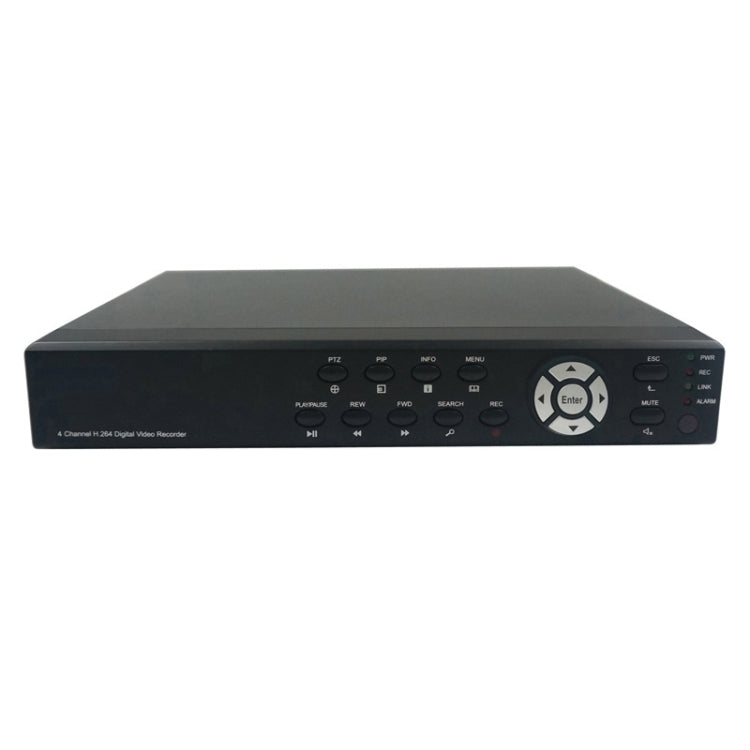 4-CH Embedded Digital Video Recorder Kit (1 / 3 Sony CCD, 500TVL, 24 x IR LED, 6mm Lens, IR Distance: 25m, H.264 (8204EV+622A), 8204EV+622A, 1 / 3 Sony CCD, 500TVL
