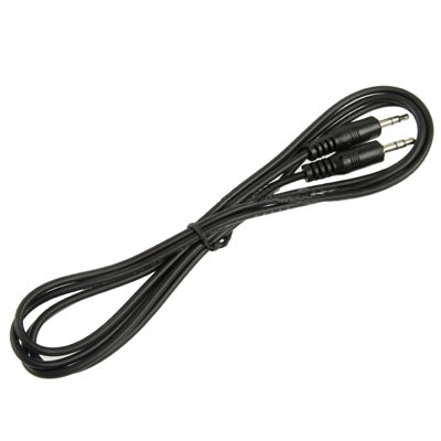 Aux Cable, 3.5mm Male Mini Plug Stereo Audio Cable, Length: 1m, Length: 1m (Black)