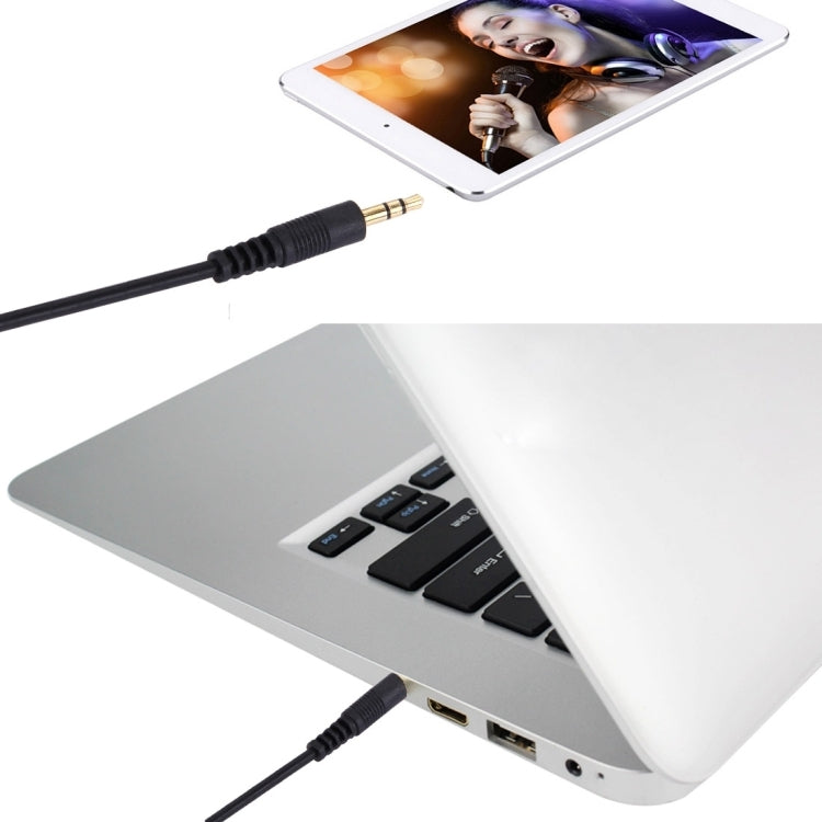 Aux Cable, 3.5mm Male Mini Plug Stereo Audio Cable, Length: 10m (Black + Gold Plated Connector), Length: 10m Black, (Gold Plated)