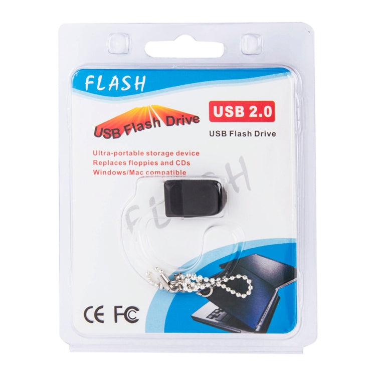 16GB Mini USB Flash Drive with Chain for PC and Laptop, 16GB
