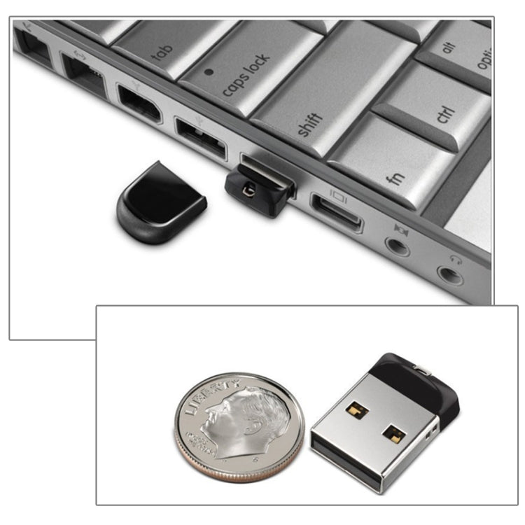 16GB Mini USB Flash Drive with Chain for PC and Laptop, 16GB