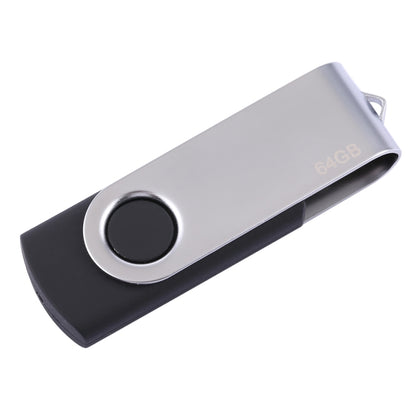 64GB Twister USB 2.0 Flash Disk(Black), 64GB/Black