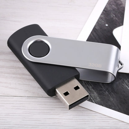 32GB Twister USB 2.0 Flash Disk(Black), 32GB/Black