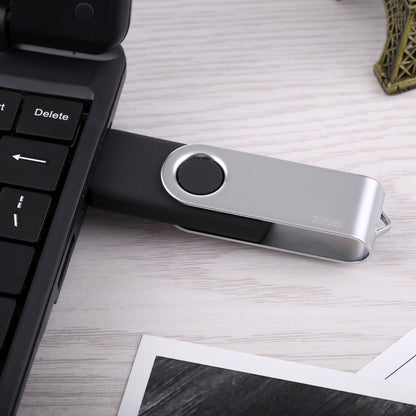 32GB Twister USB 2.0 Flash Disk(Black), 32GB/Black