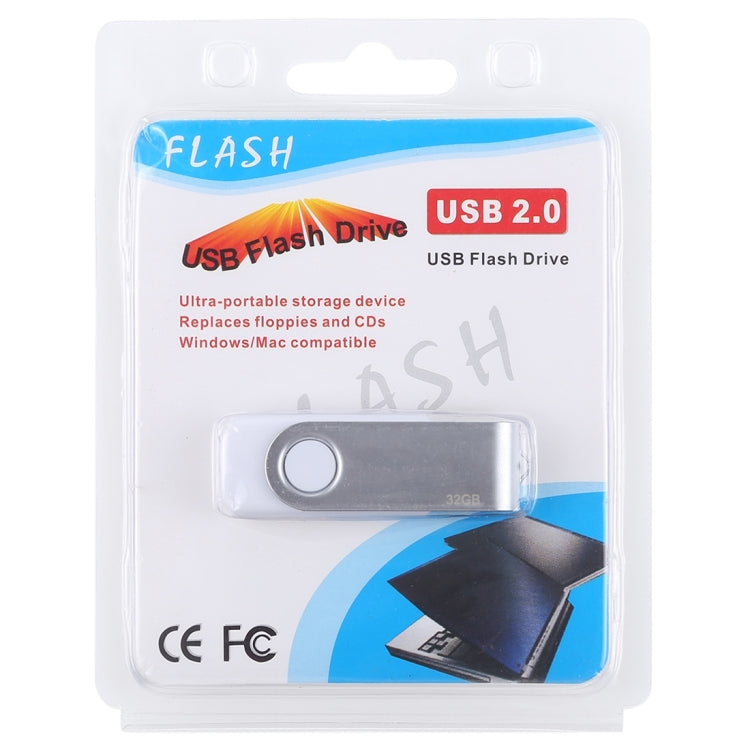 32GB Twister USB 2.0 Flash Disk(White), 32GB/White