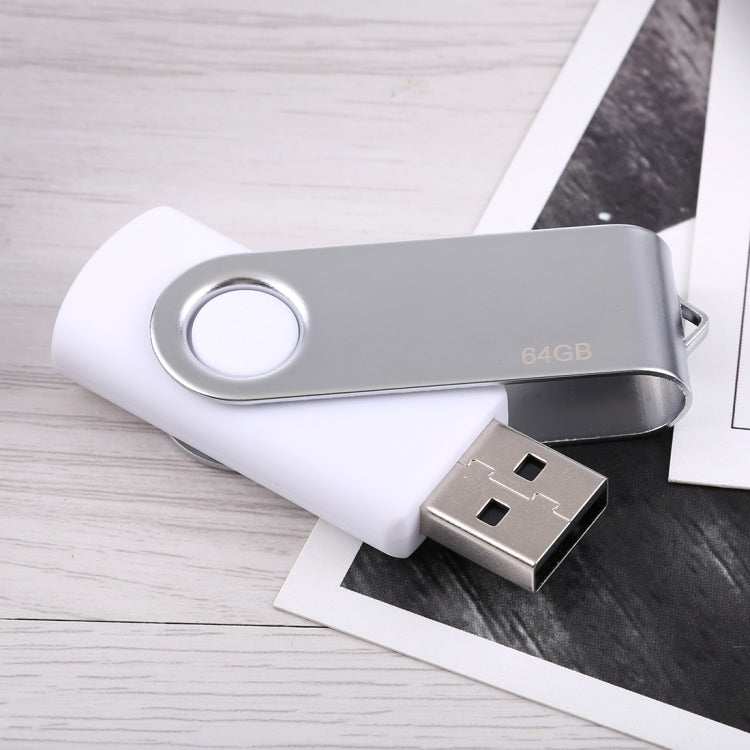 64GB Twister USB 2.0 Flash Disk(White), 64GB/White