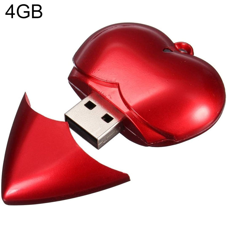 4GB Heart style USB Flash Disk, 4GB
