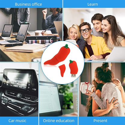 Hot Pepper Shape 16GB USB Flash Disk, 16GB