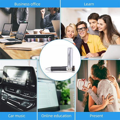 2 in 1 Pen Style USB Flash Disk, Black (16GB), 2GB, 4GB, 8GB, 16GB