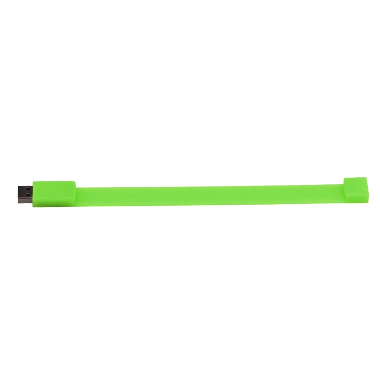 2GB Silicon Bracelets USB 2.0 Flash Disk, 2GB (Green)